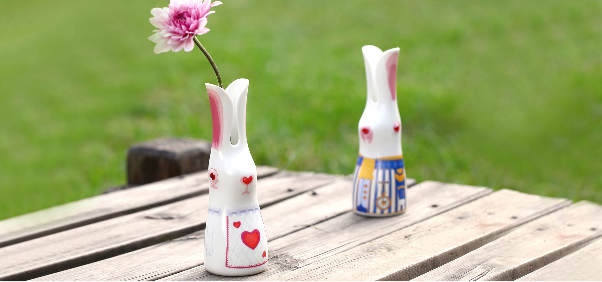 兔子花瓶